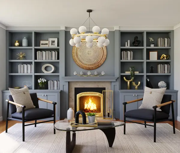 Detalle de interiorismo en vivienda reformada